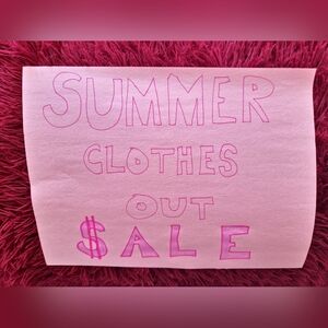 ❗️SUMMER CLOTHES OUT SALE❗️